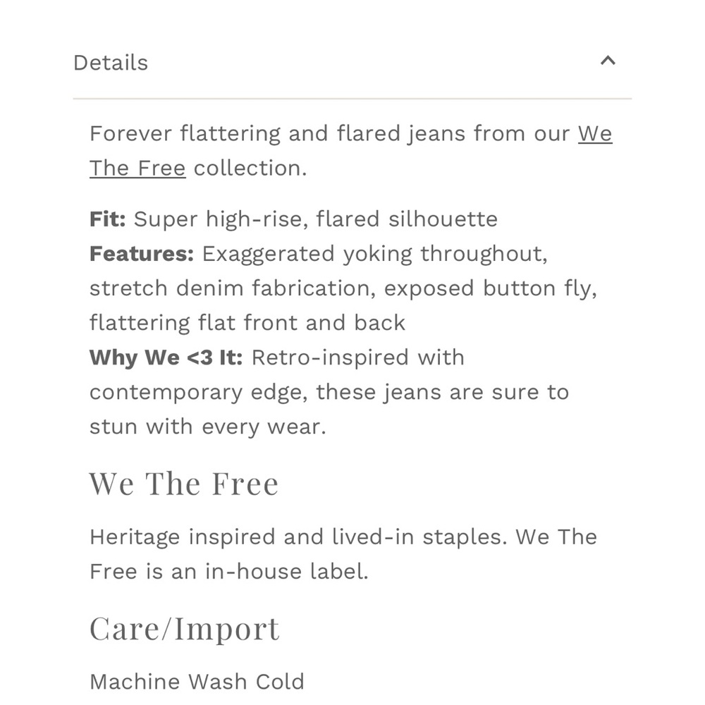 Free People Jayde Flare Wide Leg Bellbottom Jeans🕊️ - Picture 7 of 9